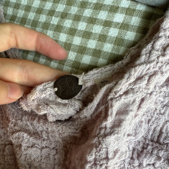 Free People Women's Mauve Top - Picture 4 of 4